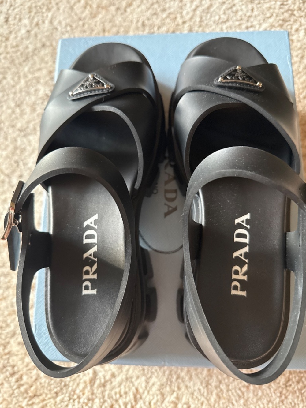 Prada monolith sandal - Picture 4 of 6